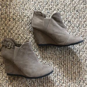 Maurice’s Suede Wedges